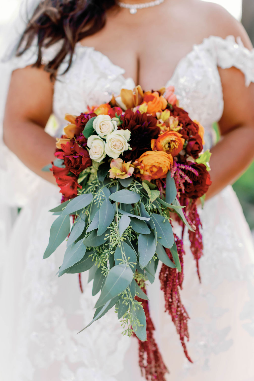 Bridal Bouquet at Mission Santa Barbara wedding | Photo by Sarah Block Photography