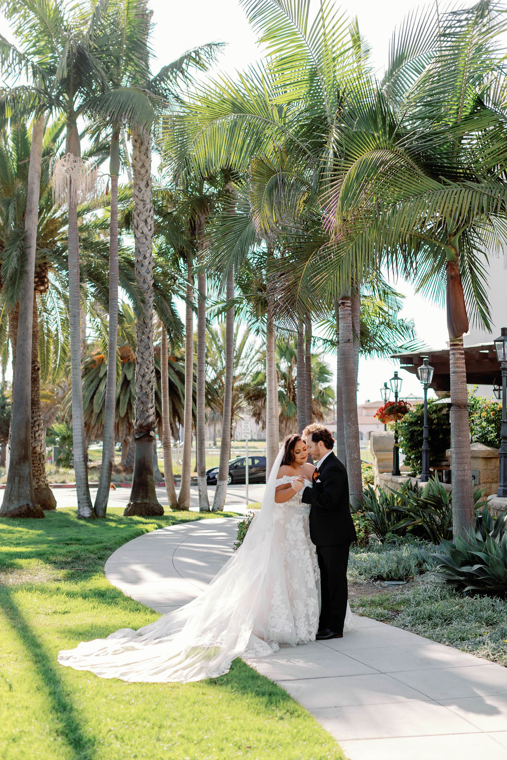 First look at Mission Santa Barbara wedding | Photo by Sarah Block Photography